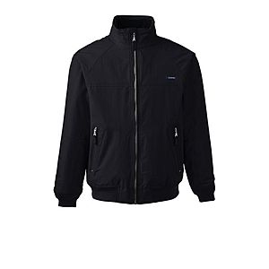 Lands' End Men's Classic Squall Jacket $20.98, Women's Black Lightweight Down A Line Coat $35.99 & More+ Free S/H $50+