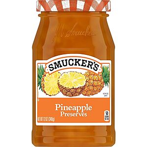 6-Pack 12oz Smucker's Pineapple Preserve Spread $12.15 w/ Subscribe & Save