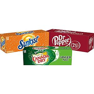 Dollar General, 3 12 pks for $10 w/ digital cpn (Dr, Pepper, Canada Dry, 7UP, Sunkist, A&W, RC Cola), Pepsi, Mountain Dew or Starry, 3 for $11