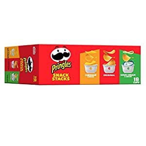 18-Count Pringles Snack Stacks Potato Crisps (Variety Pack) $5.30 w/ Subscribe & Save