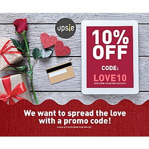 upsie.com 10% off coupon until 02/21/18