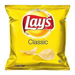 Lay's Classic Potato Chips, 1 Ounce (Pack of 104) $21.80 as low as $18.90 S&S