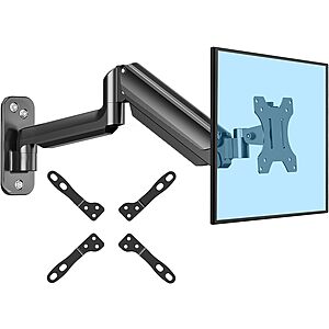 ErGear Gas Sprng Arm Monitor Wall Mount Bracket (for 13-32" Screens) $13.95, ErGear Freestanding Dual Arm Monitor Stand (for 13-32" Screens) $21.25 + FS w/ Prime or on $35+