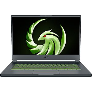 MSI Delta Gaming Laptop: Ryzen 7 5800H, 15.6" FHD 240Hz, 1TB SSD, RX 6700M GPU $1300 + Free S/H