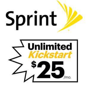 Sprint Unlimited Kickstart $25 a month with  new line/unlocked phone purchase/activation @ BB