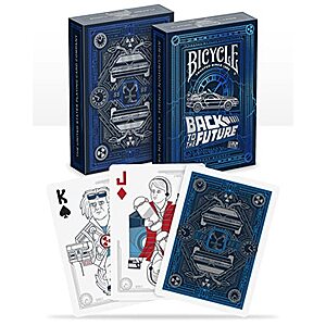 Bicycle Back To The Future Playing Cards - $12.25 - Amazon