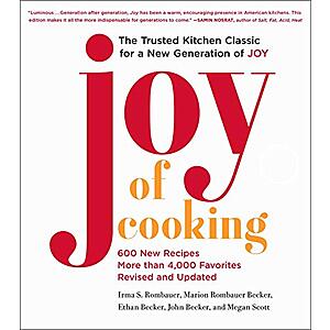 Joy of Cooking: 2019 Edition Fully Revised and Updated (eBook) $1.99
