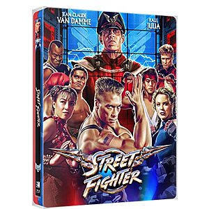 Street Fighter (Steelbook Blu-ray) - $15.99 - Amazon
