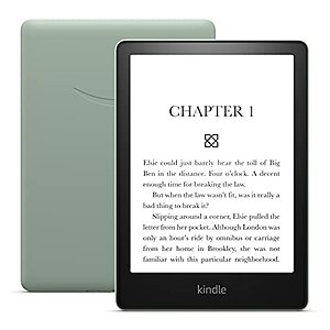 Kindle Paperwhite (16 GB, Agave Green / Denim) - $109.99 + F/S - Amazon