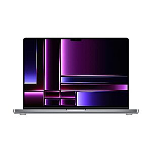 Apple 2023 MacBook Pro Laptop M2 Pro chip with 12‑core CPU and 19‑core GPU: 16.2-inch, 16GB, 512GB SSD. Space Gray - $2299.00 + F/S - Amazon