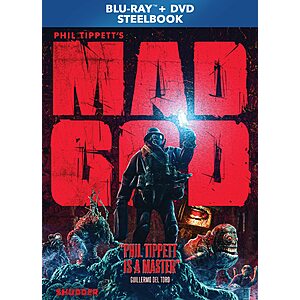 Mad God Blu-Ray + DVD Steelbook - $13.99 - Amazon