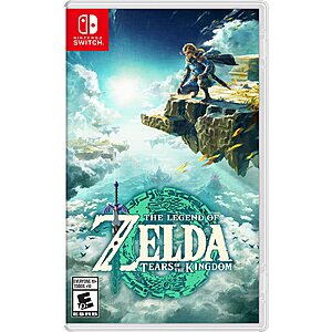 $55.99: The Legend of Zelda: Tears of the Kingdom - Nintendo Switch (US Version)