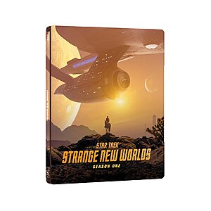 $31.99: Star Trek: Strange New Worlds - Season One Limited Edition Steelbook @Amazon