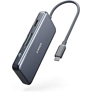 $23.99: Anker 7-in-1 USB-C to HDMI Hub w/ 100W PD, microSD/SD Card Reader + 2x USB 3.0