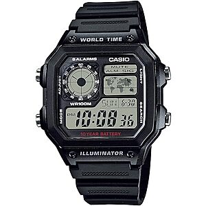 $15.99: Casio Illuminator Men's Watch (Black) & More
