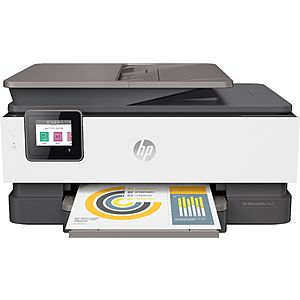 YMMV: HP OfficeJet Pro 8025 Wireless Color Inkjet All-In-One Printer w/ Smart Tasks and HP Instant Ink - $89.99 w/ Free In-Store Pickup