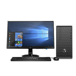 HP M01-F1033wb desktop and monitor bundle. Core i3-10100, 8gb RAM, 1TB HDD, 23.8" IPS monitor Refurb grade B $314.1