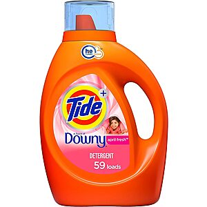 92-Oz Tide Liquid Laundry Detergent (Original, Ultra Oxi, April Fresh, Gentle) from $9.10 w/ Subscribe & Save