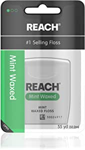 55-Yards Reach Waxed Dental Floss (Mint) $0.70 w/ S&S + Free Shipping w/ Prime or $25+
