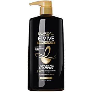 28-Oz L'Oreal Paris Elvive Total Repair 5 Repairing Damaged Hair w/ Protein and Ceramide: Shampoo or Conditioner $3.35 w/ S&S + Free Shipping w/ Prime or $25+