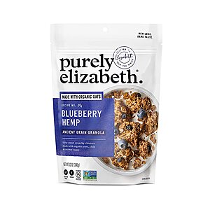 12-Oz Purely Elizabeth Organic Ancient Grain (Blueberry Hemp) $3.20 w/ S&S + Free Shipping w/ Prime or on $25+