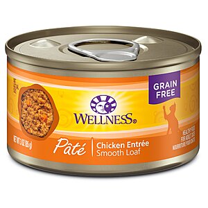 24-Pack 3-Oz Wellness Complete Health Grain-Free Chicken Entrée Wet Cat Food $21.70 + Free S&H w/ Prime or $25+