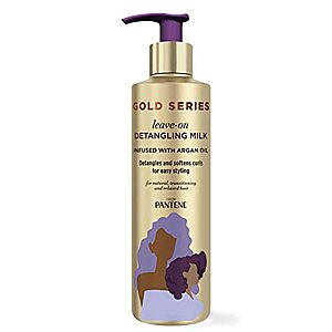 7.6-Oz Pantene Gold Series Detangling Milk Hair Treatment Leave-On Hair Detangler w/ Rich Argan Oil $1.50 + Free S&H on $35+