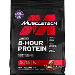 4.6-Lb MuscleTech Phase8 Protein Powder (Milk Chocolate) $35 w/ S&S + Free Shipping