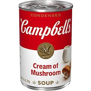 10.5-Oz Campbell's Condensed Cream of Mushroom Soup $0.75 w/ S&S + Free S&H w/ Prime or $35+
