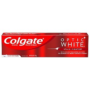 4.8-6.0 oz Colgate Total or Optic White toothpastes, $3.20 (or $4) + earn $4 register rewards, Walgreens