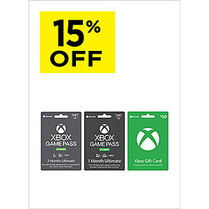Dollar General Stores: Select Physical Xbox Gift Cards: $50 Xbox GC $42.50 & More