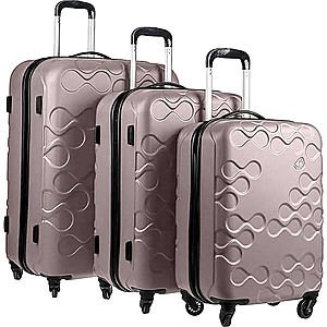 American Tourister Kamiliant Harrana Hardside spinner luggage 3 PC Set - $112 w/ coupon at ebay, free shipping