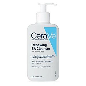 CeraVe Renewing SA Face Cleanser for Normal Cleanser with Salicylic Acid - 8 fl oz $5.89