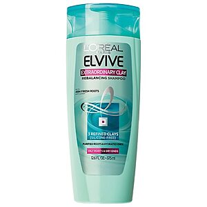 12.6-oz L'Oreal Paris Elvive Shampoo or Conditioner (Various) 2 for $1.80 + Free Store Pickup ($10 Min.)