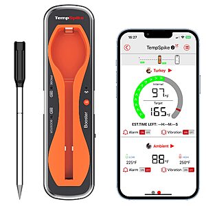 ThermoPro TempSpike Wireless Meat Thermometer 500FT - 50.99 Free Shipping $50.99