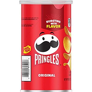 12-Count Pringles Potato Crisps Chips (Original) $5.61 w/ S&S + Free Shipping w/ Prime or on $25+