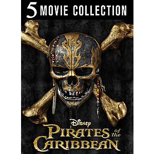 Pirates of The Caribbean 5-Movie Bundle [4KUHD] $20@ Vudu