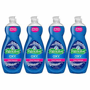 4-Pack 32.5oz Palmolive Ultra Dish Soap (Oxy Power Degreaser) $7.60 w/ S&S + Free S&H