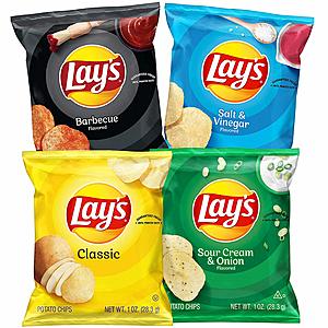 40-Count Lay's Potato Chip Variety Pack $8.40 w/ S&S & More + Free S/H