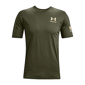 Under Armour Men's New Freedom Flag T-Shirt (Marine, XS-5XL) $12 + Free Shipping w/ Prime or on $35+