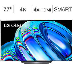 77" LG B2 Series 4K OLED TV + 5 Yr Wty + $100 Streaming Credit @ COSTCO $1999.99 and More
