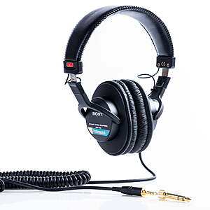 Sony MDR-7506 Professional Headphones - Stereo $76.99