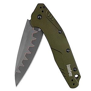 Kershaw Dividend Speedsafe 3" D2 Composite Blade Pocket Knife (Olive) $66.83