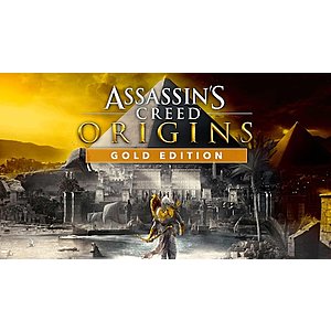 Assassin's Creed Origins Gold:  $10 @Ubisoft
