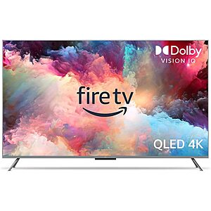Amazon Fire TV 65" Omni QLED Series 4K UHD smart TV, Dolby Vision IQ, local dimming, hands-free with Alexa - $549.99 FS Prime