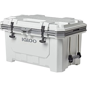 70-Quart Igloo Tan IMX Lockable Insulated Cooler (White) $165 + Free Shipping