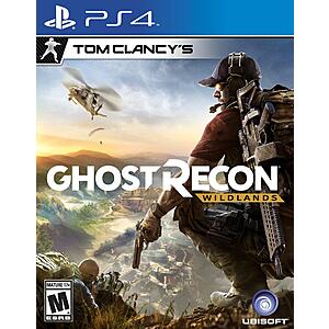Tom Clancy's Ghost Recon Wildlands Standard Edition (PS4) $7.99 + Free Curbside Pickup