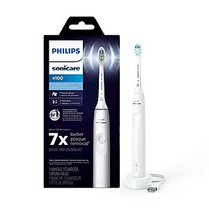 Philips Sonicare 4100 Electric Toothbrush w/ Pressure Sensor (various colors) $35.75 or less + Free Shipping