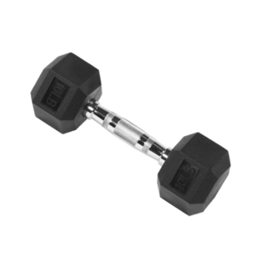 10-Lbs BalanceFrom Rubber Encased Hex Dumbbell (Single) $10 & More + Free Shipping w/ Walmart+ or on Orders $35+