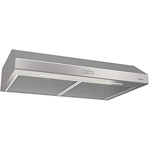 30" Broan Glacier Convertible Stainless Steel Range Hood (BCDF130SS) $164 + Free Shipping